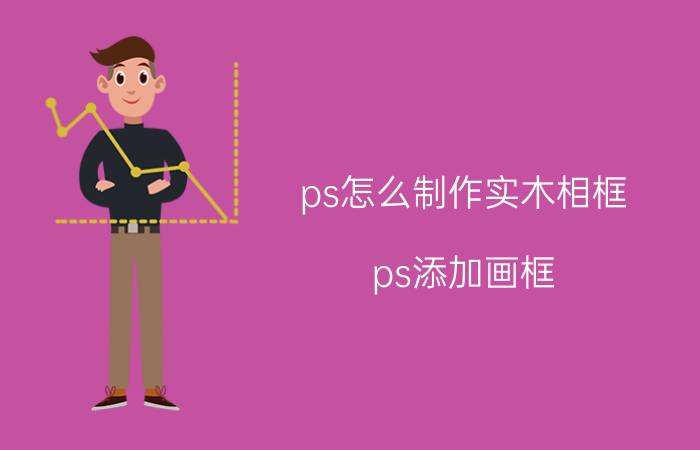 ps怎么制作实木相框 ps添加画框？